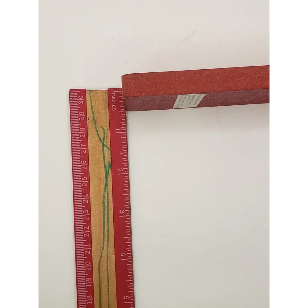 Holiday Time‎ Holly Jolly Red Wooden Christmas Hanging Sign Decor